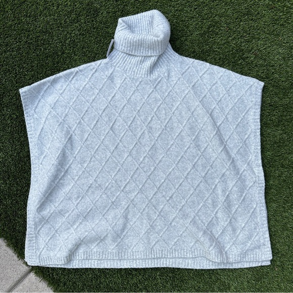 LOFT turtleneck poncho - Picture 1 of 8